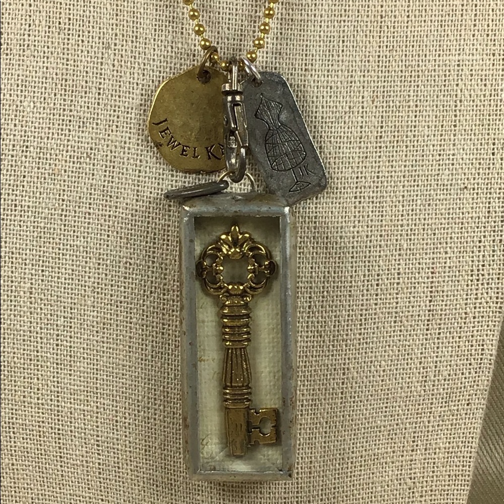 Jewel Kade necklace and key charm